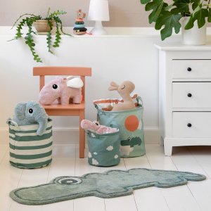 Tapis de chambre croco vert Done by deer