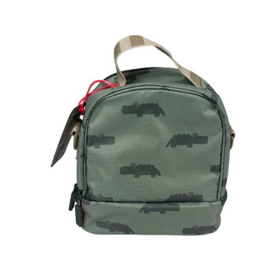 Les imparfaits - sac isotherme enfant croco vert
