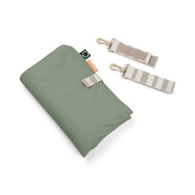 Sac à langer matelassé vert