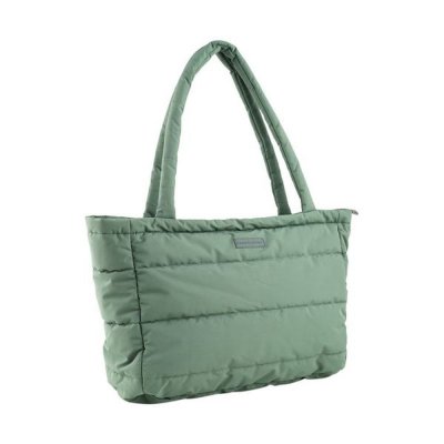 Sac à langer fourre-tout matelassé vert