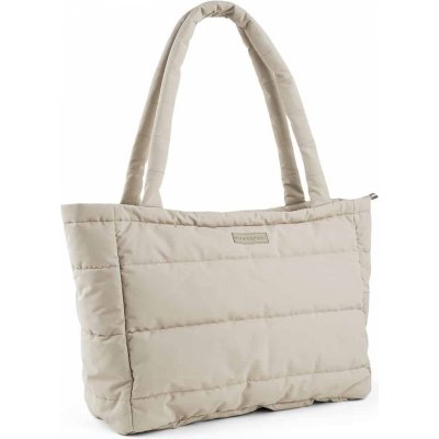 Sac à langer fourre-tout matelassé sable