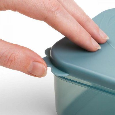 Lot de 3 boites à goûter deer friends bleu