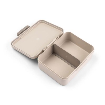 Boîte à goûter avec séparateur celebration sable