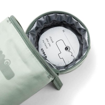 Housse isotherme enfant croco vert