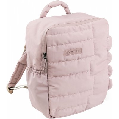 Sac à dos matelassé enfant croco rose