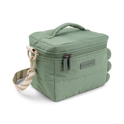 Sac isotherme matelassé croco vert