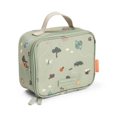 Petit sac repas isotherme tiny trails vert