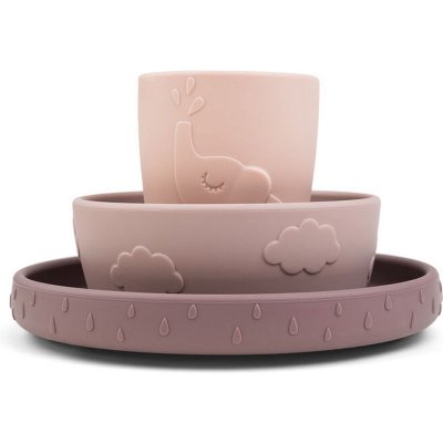 Coffret repas ventouse deer friends rose