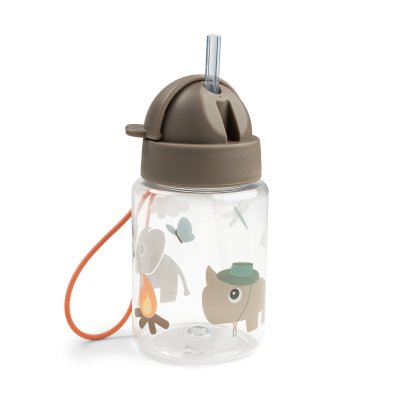 Gourde à paille tiny trails sable 280 ml