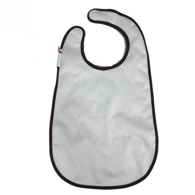 Les imparfaits - bavoir velcro sea friends rose