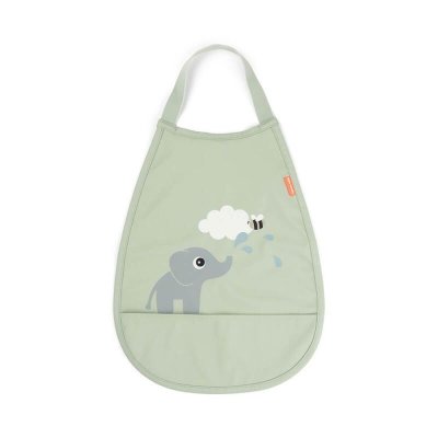 Bavoir élastique elphee vert