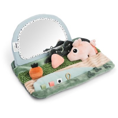 Miroir d'éveil tummy time tiny farm