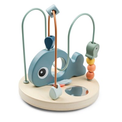 Boulier en bois wally bleu