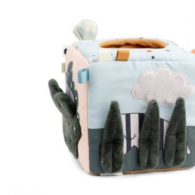 Cube d'éveil deer friends multicolore