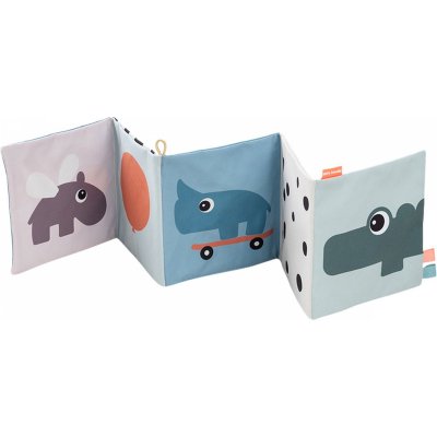 Livre d'éveil accordéon deer friends multicolore