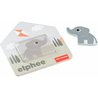 Livre d'éveil la maison d'elphee deer friends multicolore