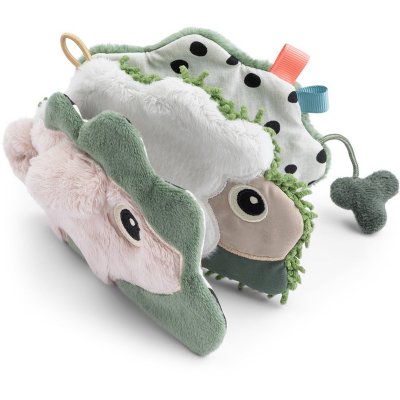 Livre d'éveil sensoriel tiny farm multicolore