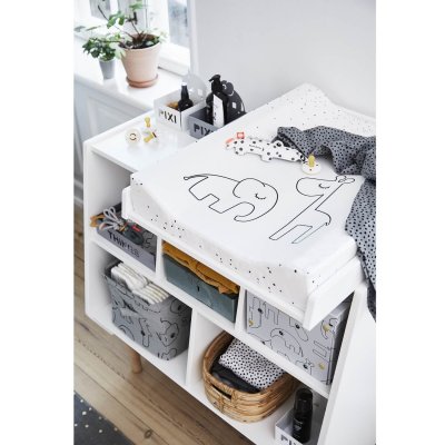 Matelas à langer dreamy dots blanc