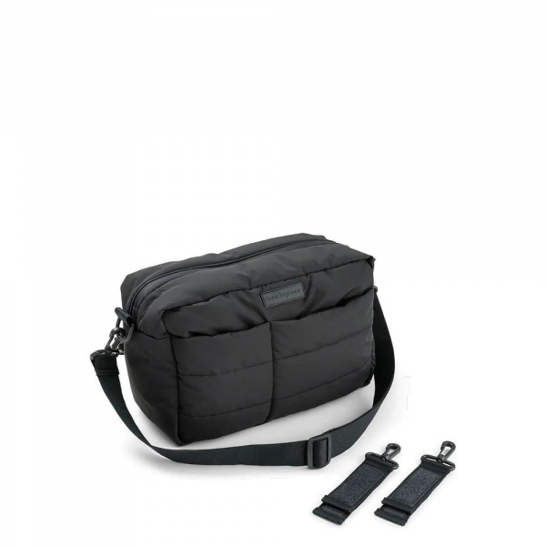 Sac de poussette matelassé noir Done by deer