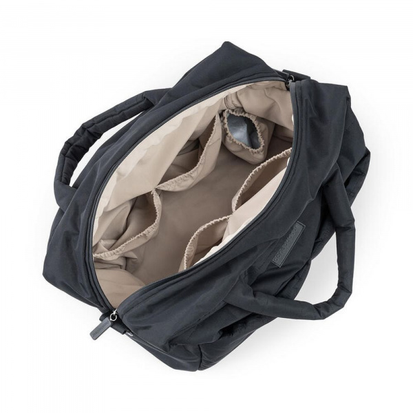 Sac à langer matelassé noir Done by deer
