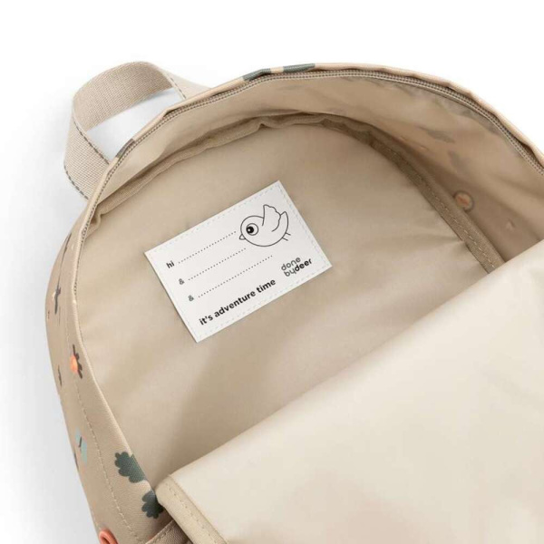 Sac à dos pour enfant tiny trails sable Done by deer