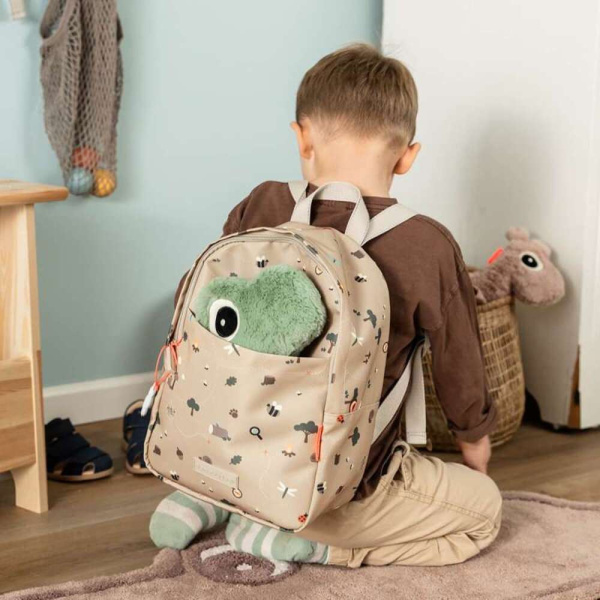 Sac à dos pour enfant tiny trails sable Done by deer