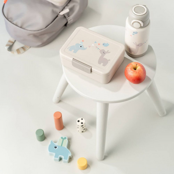 Boîte à goûter avec séparateur celebration sable Done by deer