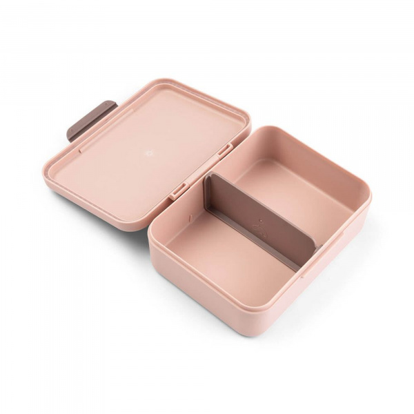 Boîte à goûter avec séparateur tiny farm rose Done by deer