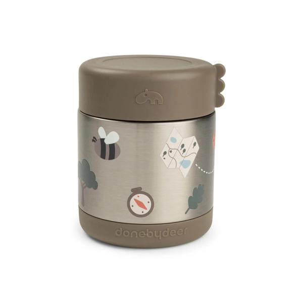 Boîte repas isotherme tiny trails sable 300 ml Done by deer