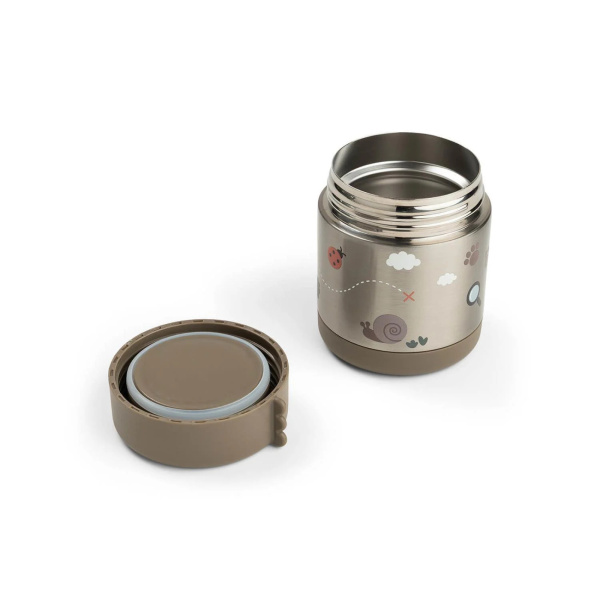 Boîte repas isotherme tiny trails sable 300 ml Done by deer