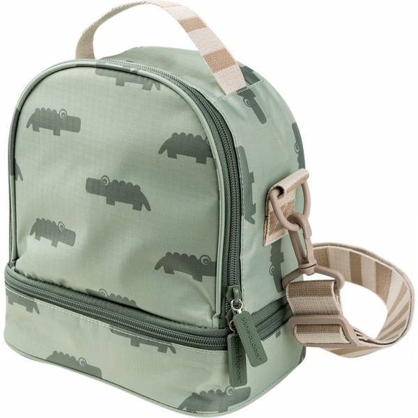Sac isotherme enfant croco vert Done by deer