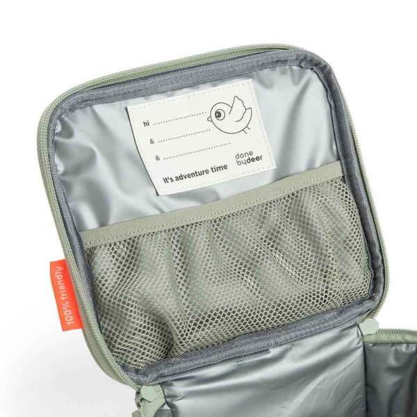 Petit sac repas isotherme tiny trails vert Done by deer