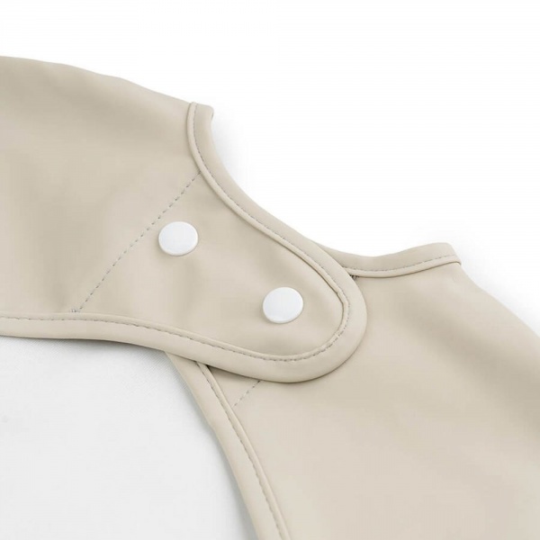 Bavoir manches longues 6-18 mois lalee sable Done by deer