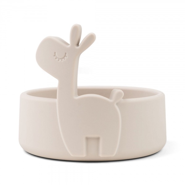 Lots de 2 bols antidérapants sable / vert Done by deer