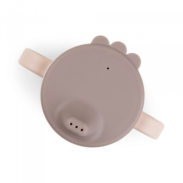 Tasse d'apprentissage happy dots rose Done by deer