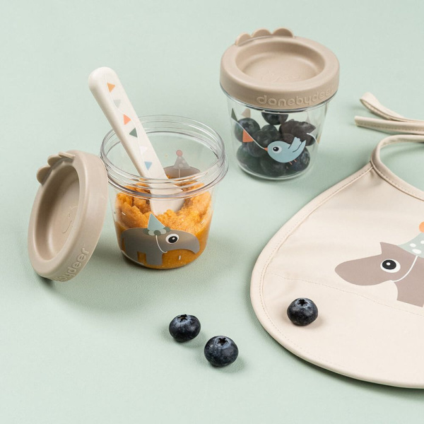 Lot de 2 pots de conservation celebration sable Done by deer