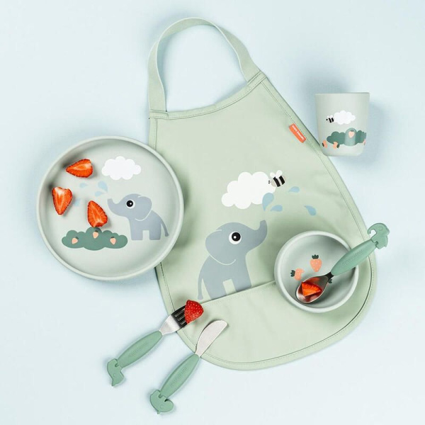 Coffret repas stick & stay elphee vert Done by deer