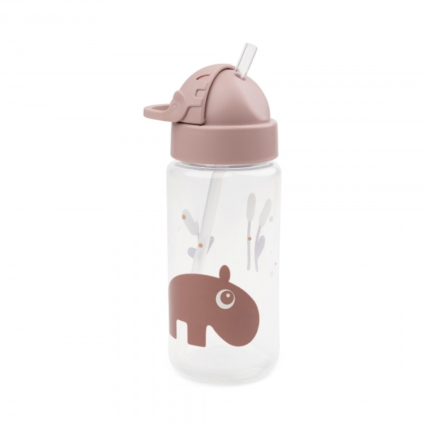 Gourde avec paille ozzo rose Done by deer