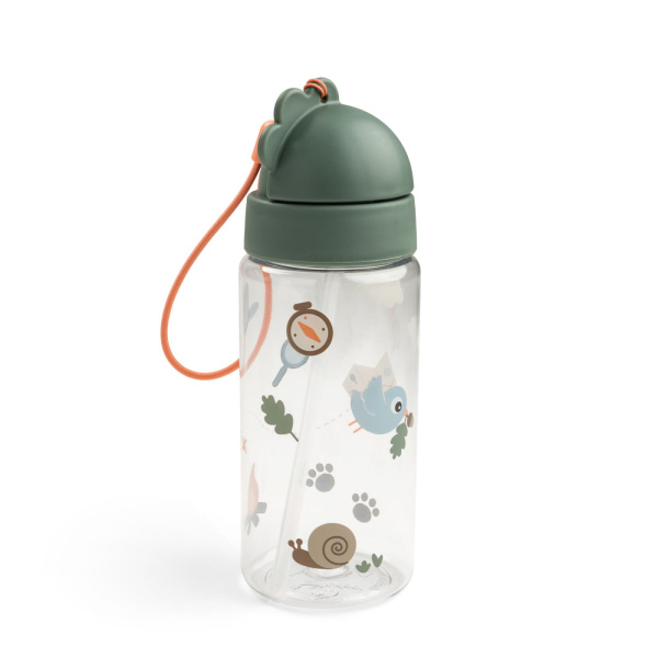 Gourde à paille tiny trails vert 350 ml Done by deer