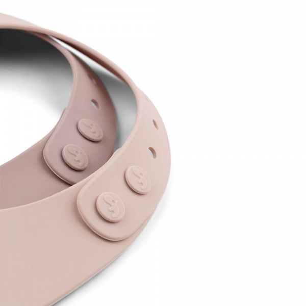 Lot de 2 bavoirs récupérateurs lalee sable/vert Done by deer