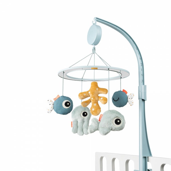 Mobile musical miroir sea friends bleu Done by deer