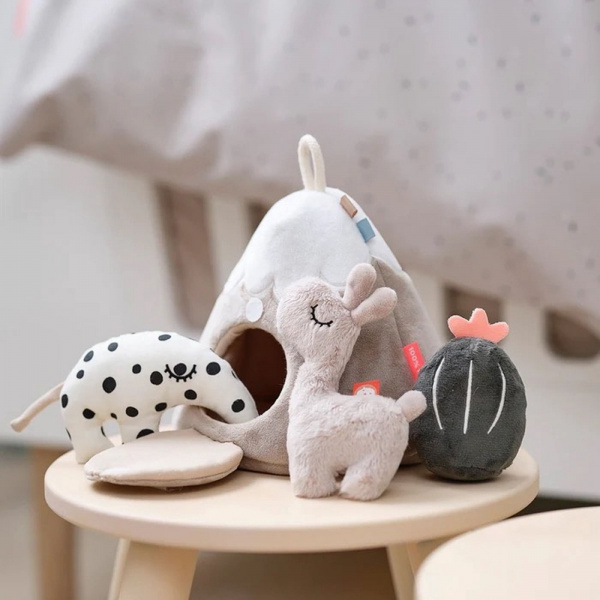 Jouet d'éveil hide&seek lalee Done by deer