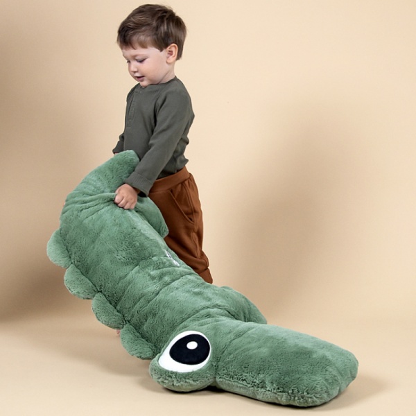 Peluche croco vert 100cm Done by deer