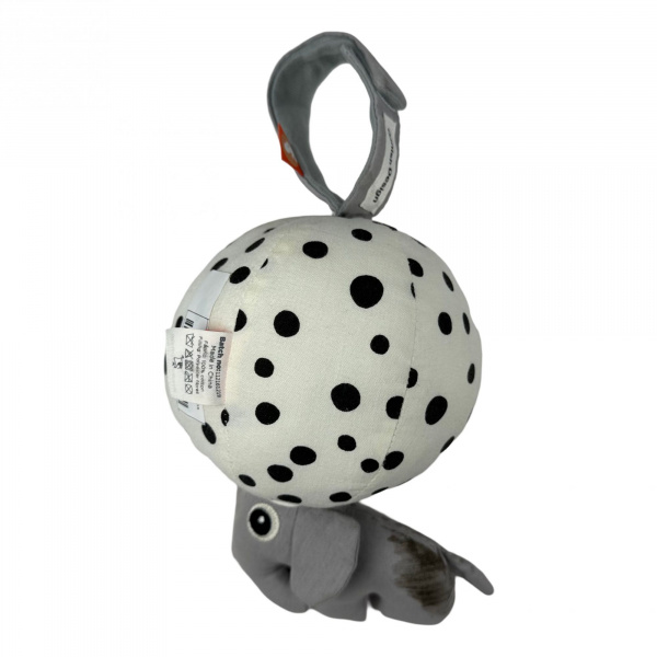 Les imparfaits - mobile musical ballon à suspendre pois gris Done by deer