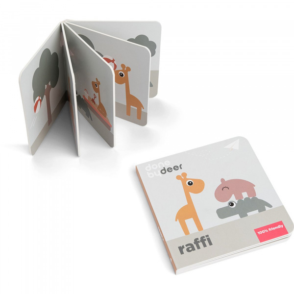 Livre d'éveil raffi multicolore Done by deer