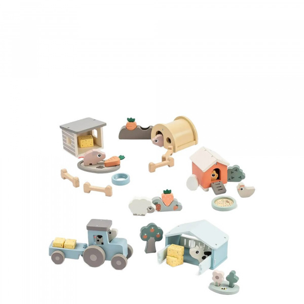 Ensemble de jeu tiny farm dotti Done by deer