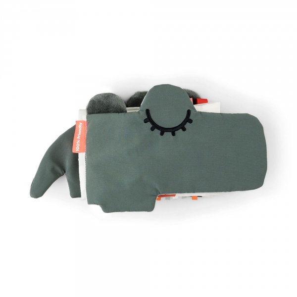 Livre d'éveil croco vert Done by deer