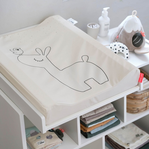 Matelas à langer easy wipe lalee sable Done by deer