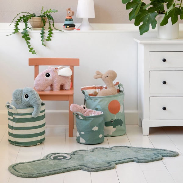 Tapis de chambre croco vert Done by deer