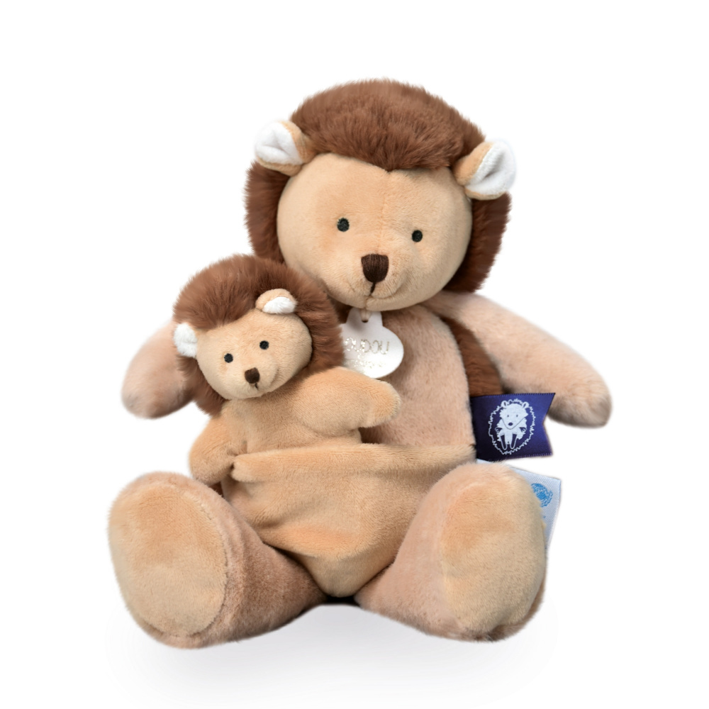 Doudou et Compagnie Unicef - Lion avec bébé au meilleur prix sur